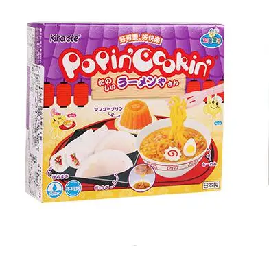 Японский kracie POPIN Cook Happy kitchen Cookin Сделай Сам лапша кухня для детей Diy игрушка ручной работы кухонные ролевые игрушки