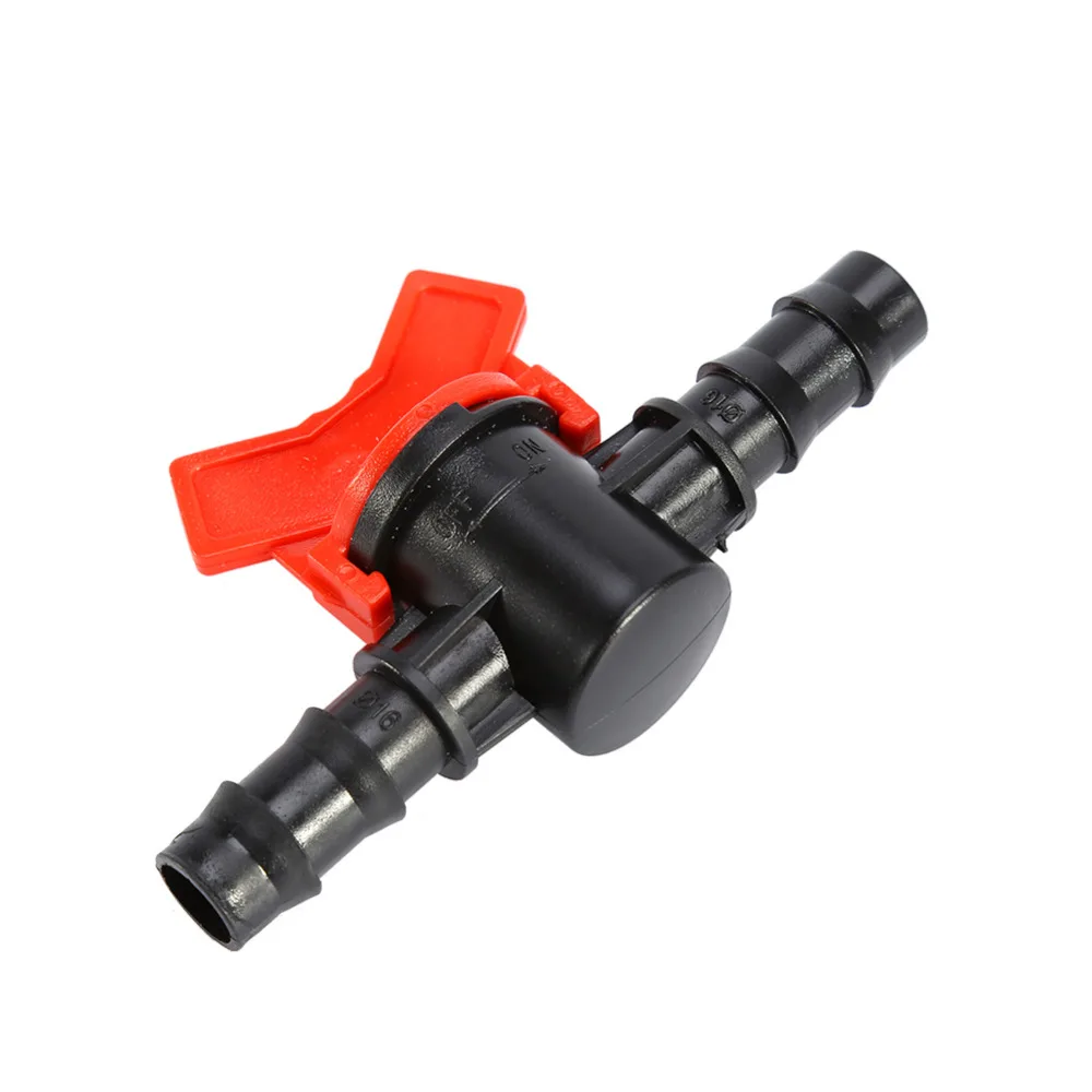 Plastic In Line Valve for 16mm OD/13mm ID pipe soaker hose porous leaky