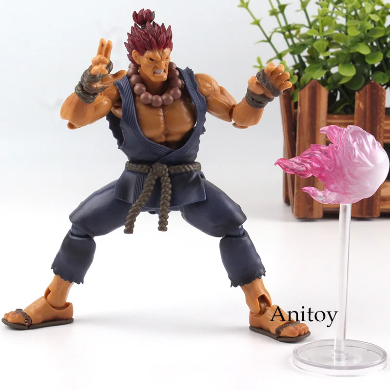 

S.H.Figuarts Shf Street Fighter Figure No.05 Akuma Figure PVC Action Figure Street Fighter Figuren Gouki Fighting Body Toys