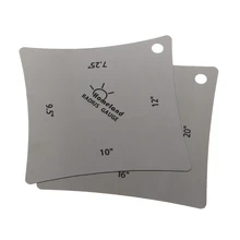 2 шт. радиусный Калибр гитары гриф измерительный инструмент аксессуары Запчасти