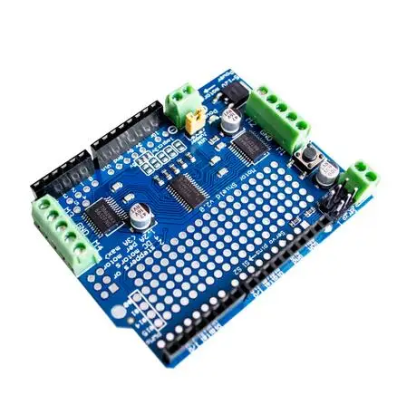 

TB6612 Motor/Stepper/Servo/Robot Shield PCA9685 I2C v2 Kit w/ PWM Driver
