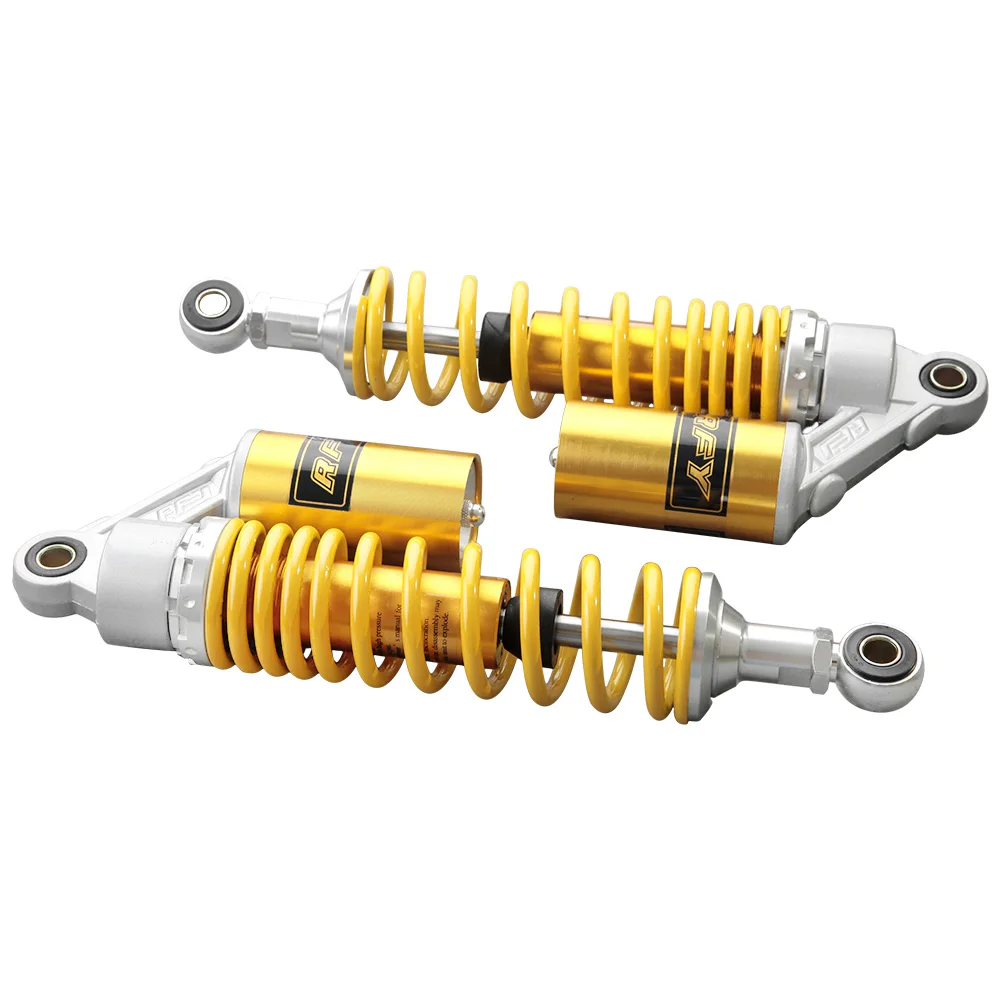 GZYF 12.5" inch 320mm 7mm Spring Motorbike Motor Nitrogen Air Shock Absorbers Supension Damper Damping Cushion Universal Motorcycle For Honda Suzuki Yamaha Kawasaki ATV Go Kart Quad Dirt Sport Bikes motorcross