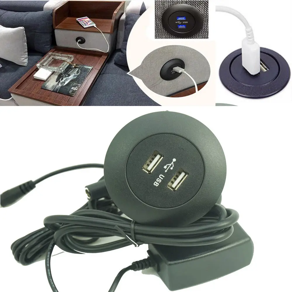 

Blue light Sofa Electric Switch with USB used on recliner or rocking chair sofa free shipping