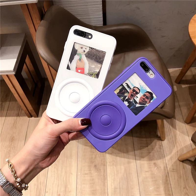 

New Mirror Glass Back Cover For iPhone 7 8 Phone Card Protective Case For iPhone X Mobile Phone Cases Anti-knock Telefone Caixa