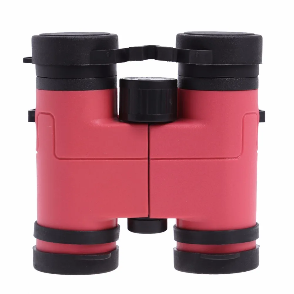 

New Pink 8x30 Children Binoculars Colored Toy Birthday Presents Students Telescope Kids Plastic Glass Lens Telescope SCOPE