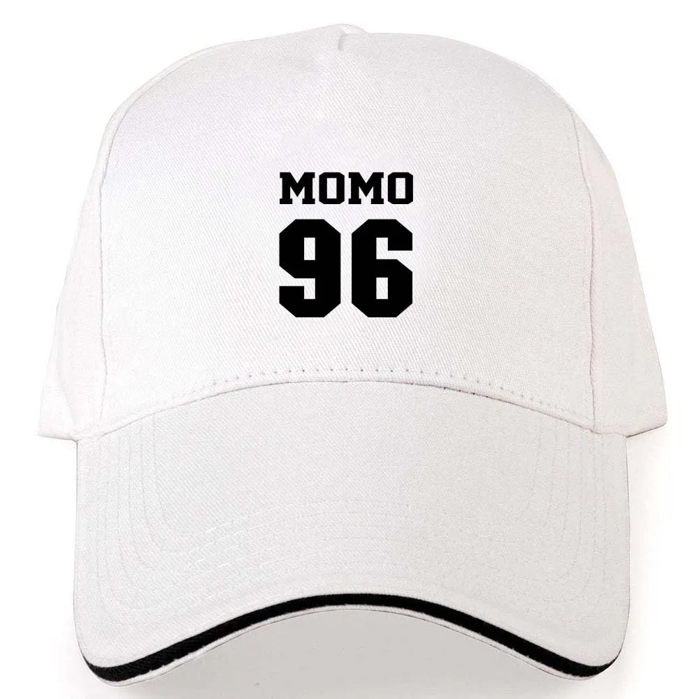 Новая корейская мода Kpop аксессуары дважды белая бейсбольная кепка для мужчин/wo мужские летние Snapback шляпы хип-хоп пользовательские шляпы Прямая - Цвет: white 4