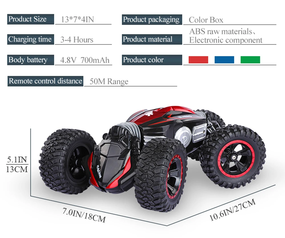 Snaen RC Дрифт автомобиль 4WD модель дистанционного управления 2,4 Ghz скалолазание 4x4 Рок Гусеничный Bigfoot грузовик внедорожник игрушки подарки для мальчиков и девочек