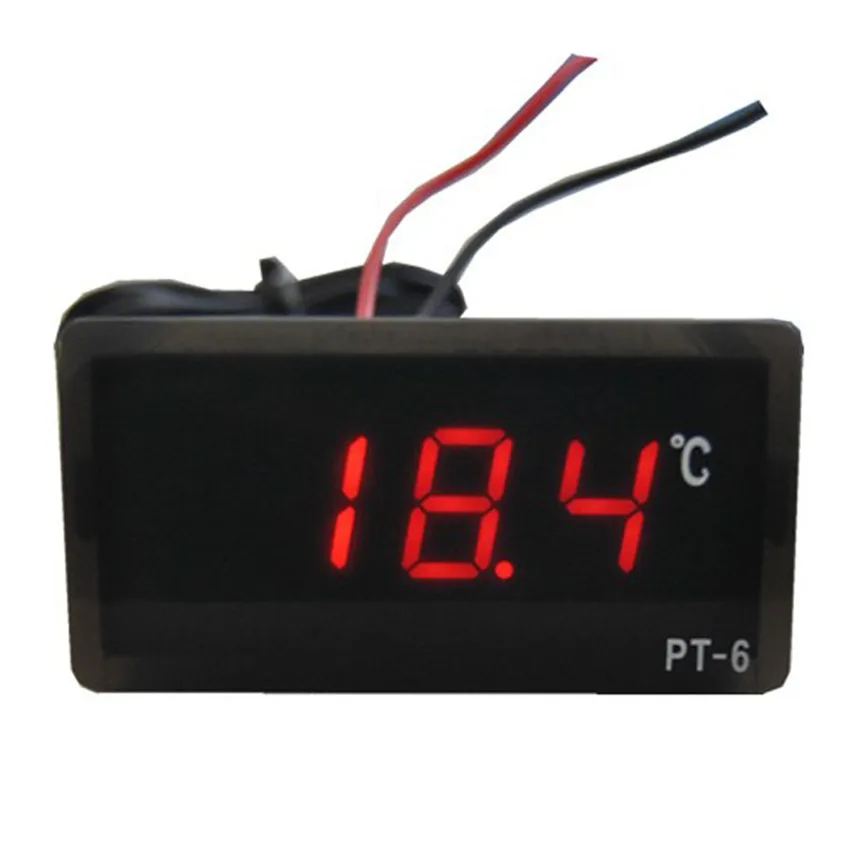 

High Quality AC 220V Digital LED Thermometer Temperature Detector Red digital thermometer 220v