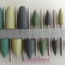 12 шт. стоматологические силиконовые полировальные боры полимерная основа акриловая Полировка Боры 2,35 мм