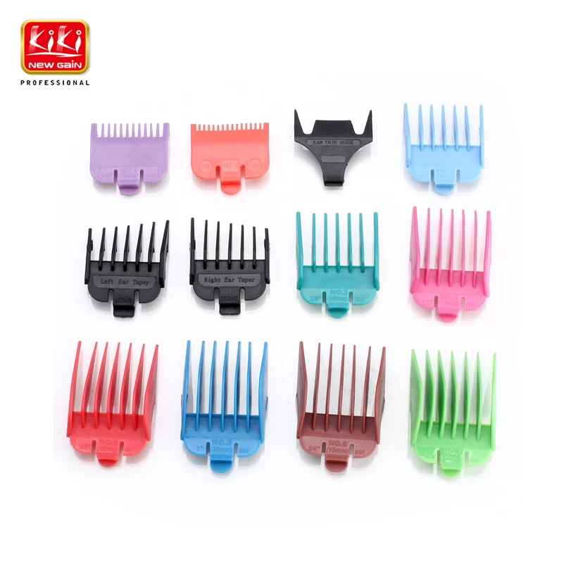 

KIKI 12 in 1 guide comb set 1.5/3/6/10/13/16/19/22/25 mm limitied comb set for clipper