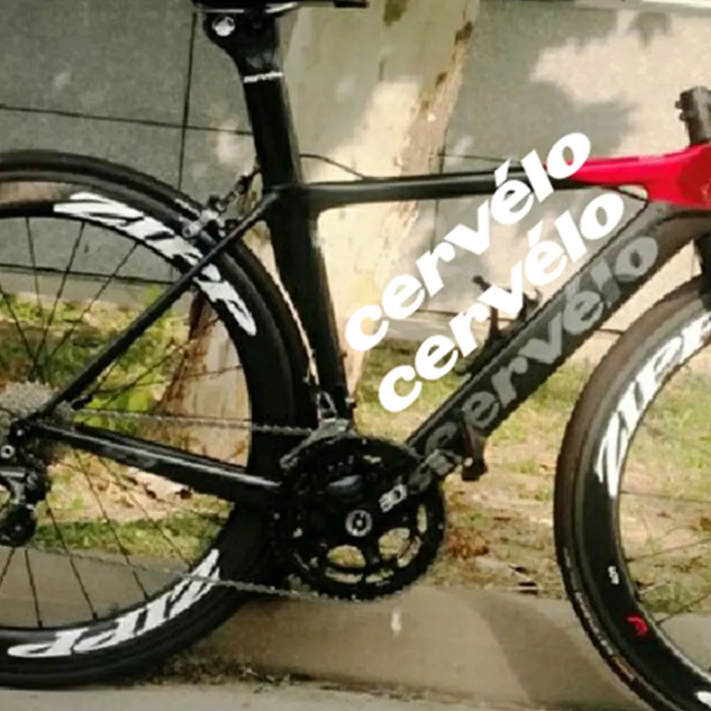 

CATAZER Outdoor Mountain Bike Stickers for Cervelo S3 Frame Sticker Road Bicycle Frame Oblique Beam Decals 1 Pair