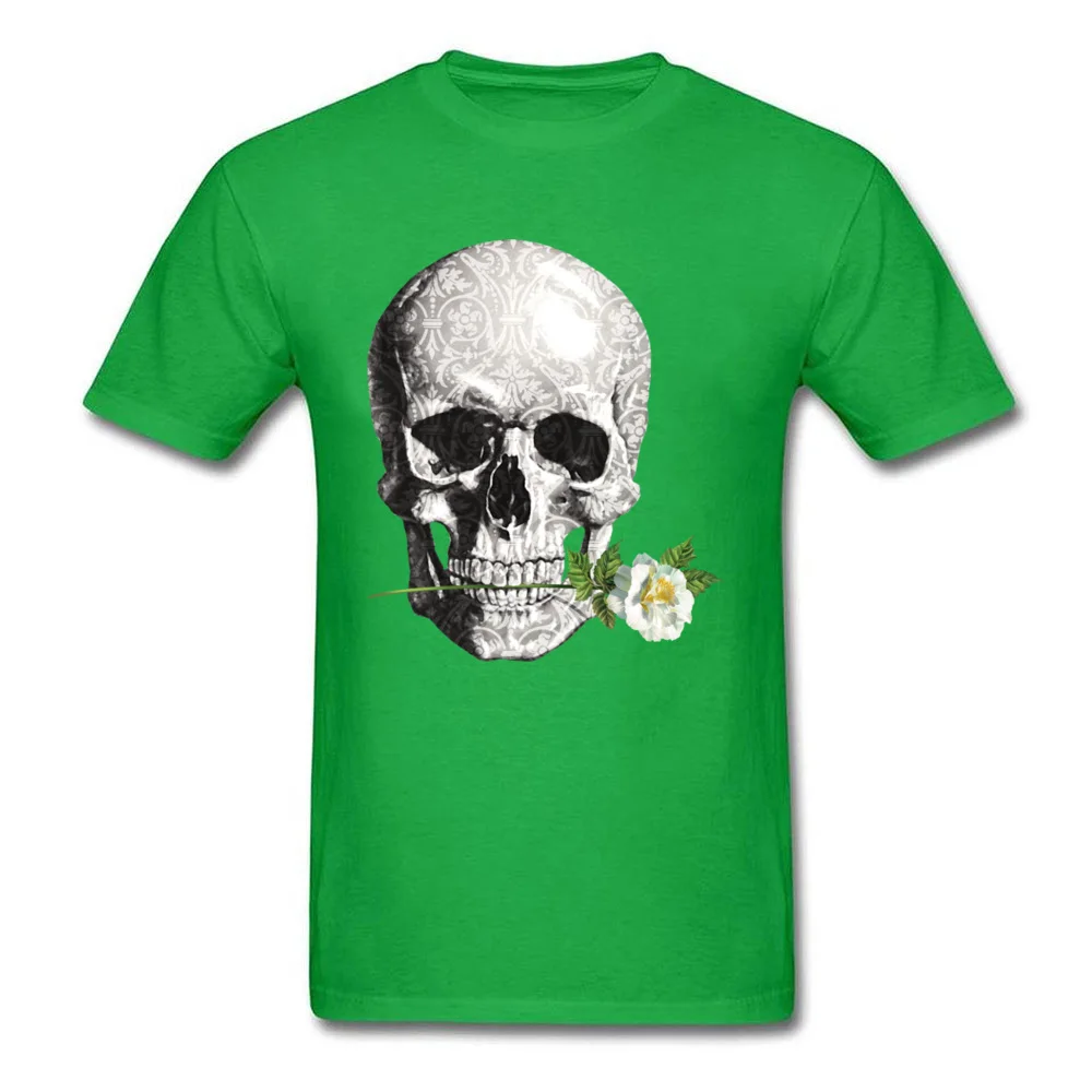 Skull Rose Tattoo_green