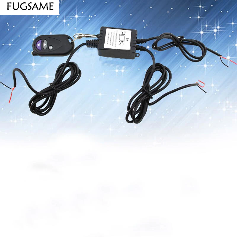 

General Fit Wireless Remote Control 12V led DRL Daytime running lights Flash Strobe Controller Module For Car Auto LED Bulbs
