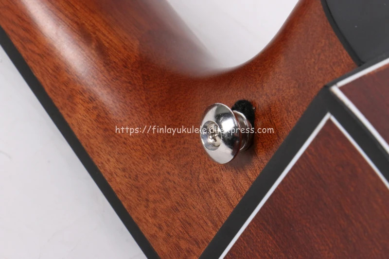 Акустическая гитара Finlay 4", Cutaway Еловая верхняя часть/корпус из красного дерева гитара ra, коричневый цвет, настраиваемый Созвездие накладки, FD-115CS