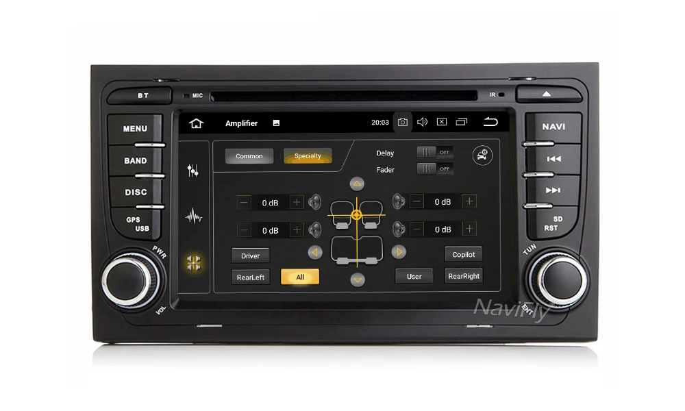 Best Android9.0 Car multimedia Player Navigation GPS DVD for Audi A4 S4 RS4 2002-2008 with DSP IPS screen wifi BT carplay navi 20