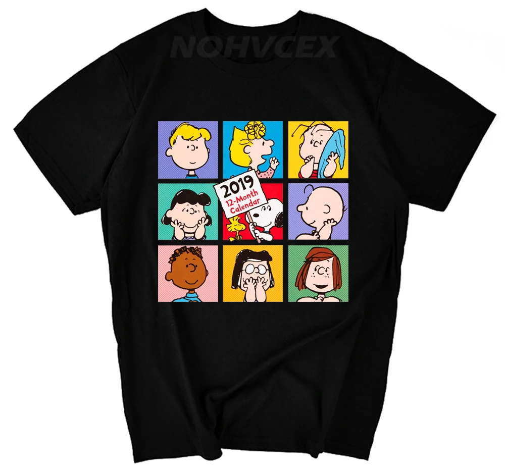 Арахис футболка хлопок короткий рукав Футболка мужская забавная Базовая негабаритная хлопковая Футболка с принтом