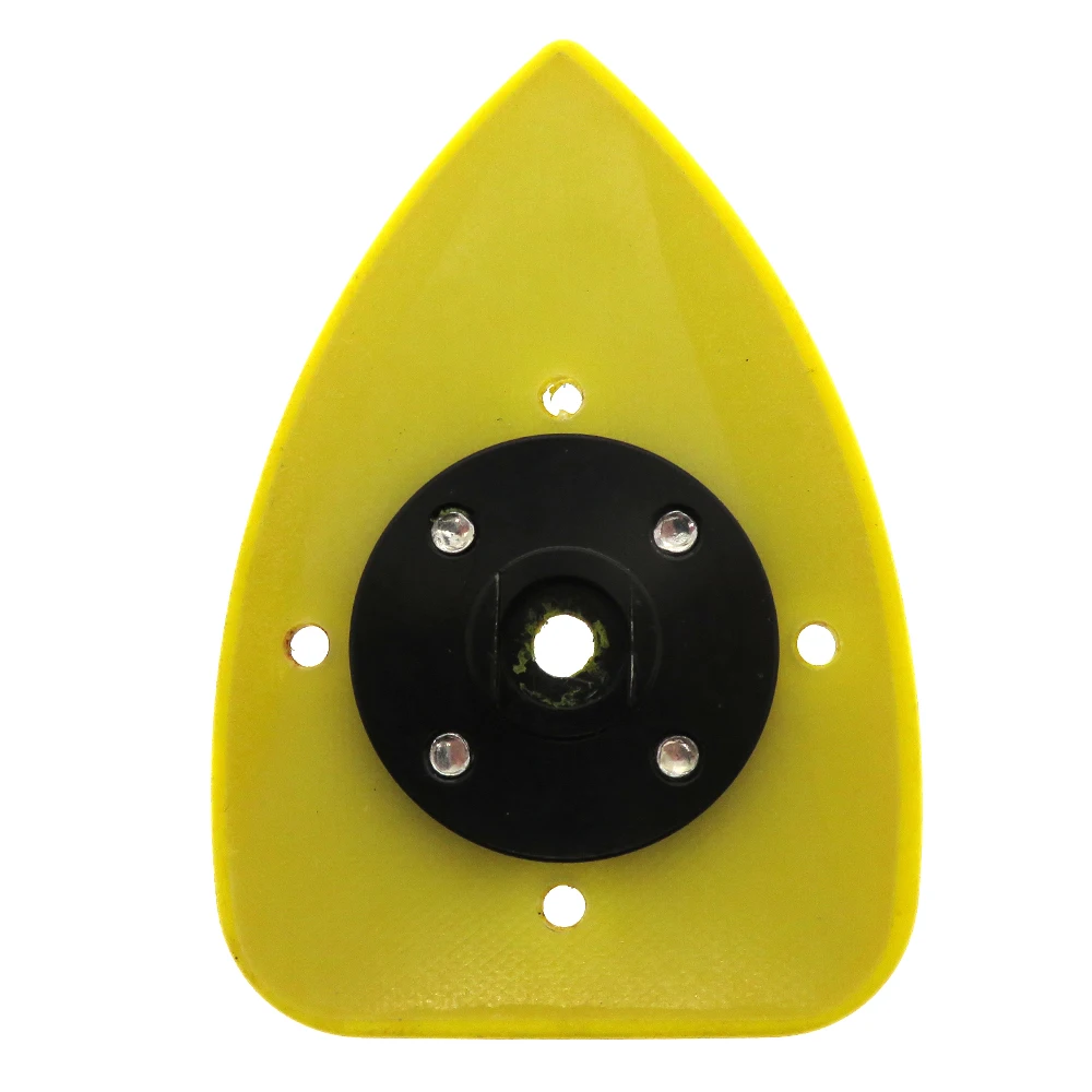 1Pcs Triangle Sanding Backup Pad 70*100Mm Sander Backing Pad Sanding Pad Hook Loop For Grinding & Polishing Power Abrasive Tools 1Pcs Triangle Sanding Backup Pad 70*100Mm Sander Backing Pad Sanding Pad Hook Loop For Grinding & Polishing Power Abrasive Tools