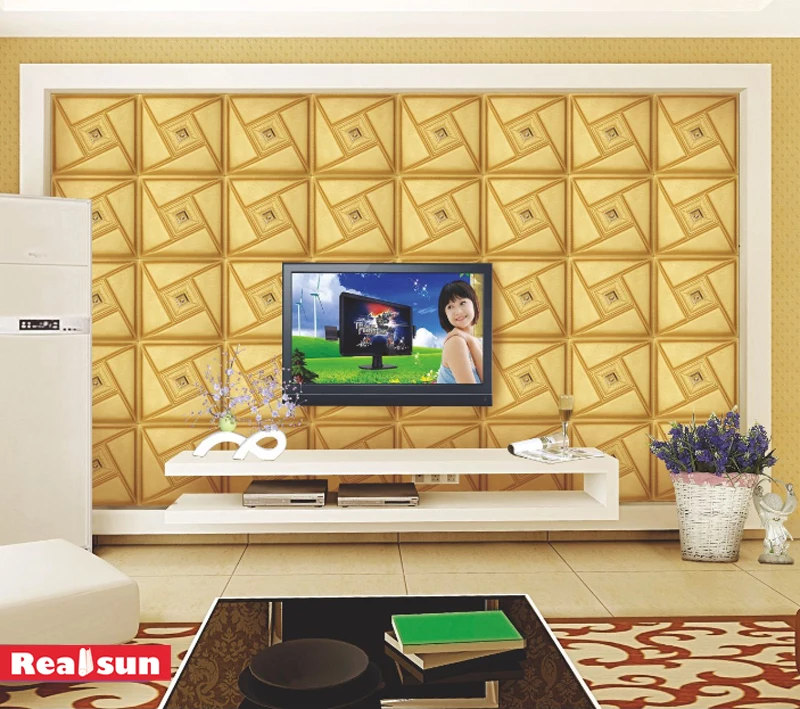 Home Decor 3D Wall Stickers Removable Anti-collision Leather Panel Kitchen Bedroom Big Wall Sticker Home Decoration Accessories Home Decor 3D Wall Stickers Removable Anti-collision Leather Panel Kitchen Bedroom Big Wall Sticker Home Decoration Accessories