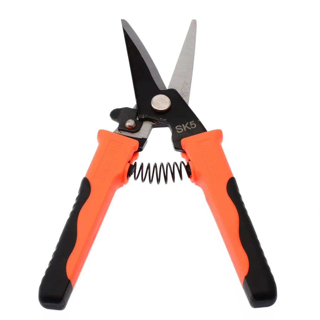 8'' Bend/Straight Aviation Metal Tin Snip Iron Cutter Scissors Industrial Home Metal Shears Hand Tool