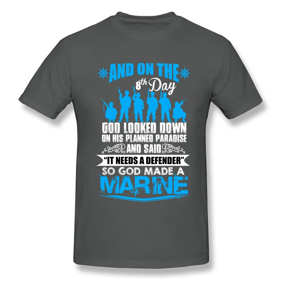 IT NEEDS A DEFENDER Crewneck Tshirts Summer Fall Tops Shirt Short Sleeve Rife Pure Cotton Normal T-shirts Printing Men IT NEEDS A DEFENDER carbon