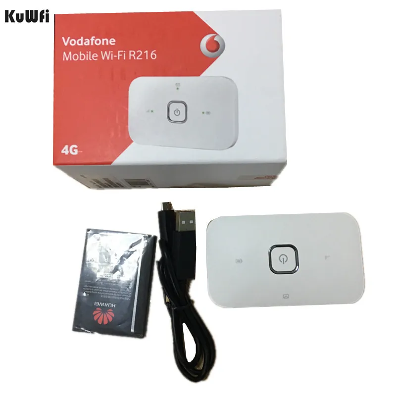 

150Mbps Original Unlocked Huawei R216 Wifi Dongle 4G Wifi Router Mobile Hotspot Wireless Vodafone 4G LTE Fdd Band R216 Router
