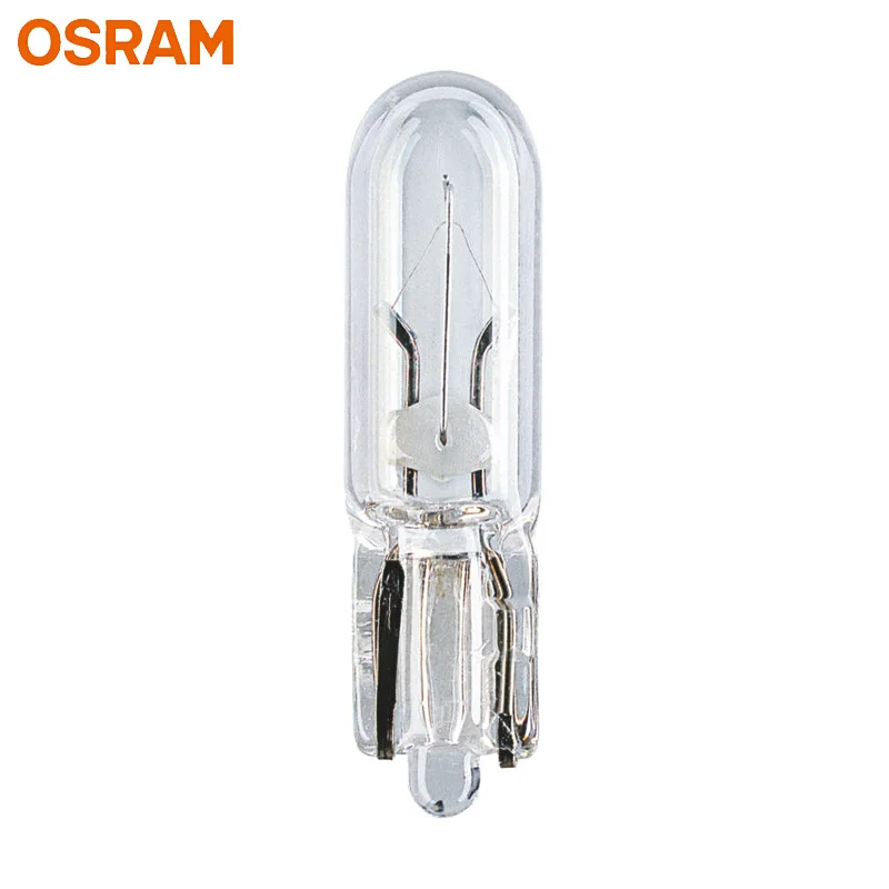 Лампа Ксеноновая OSRAM 12V первоначально T5 2721 12V 1,2 W W2* 4.6d Стандартный интерьер светильник задние фонари стоп светильник OEM авто лампы 10 шт