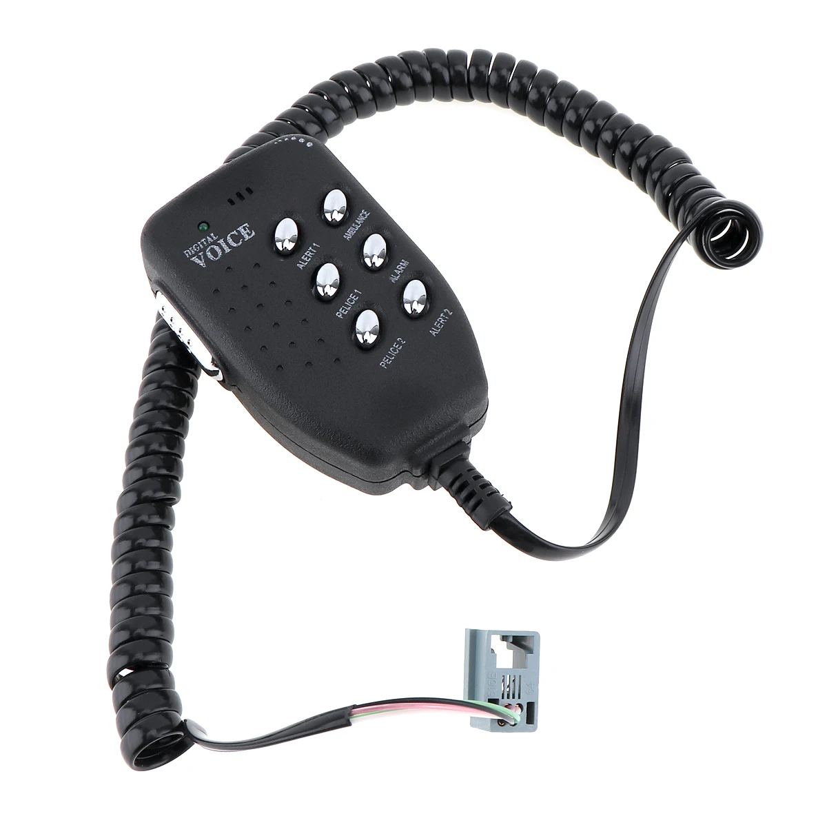 6 Sound 100W Tone Loud Horn Motorcycle Auto Car Vehicle Truck <br />Speaker Warning Alarm Siren Police Fire Ambulance Horn Loudspeaker-in <br />Multi-tone