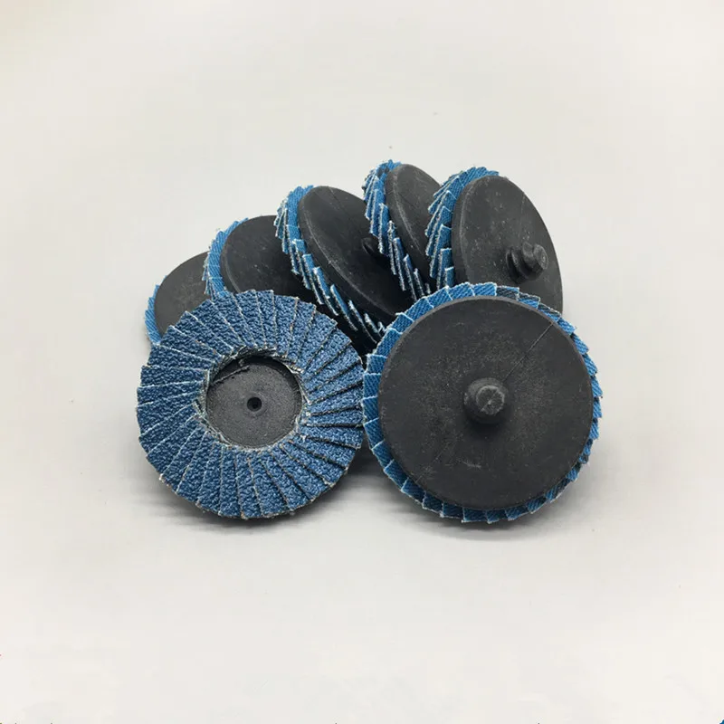 50mm 2" Flap Disc Sanding Disk for Rolor Roll Lock 80 Grit Abrasive