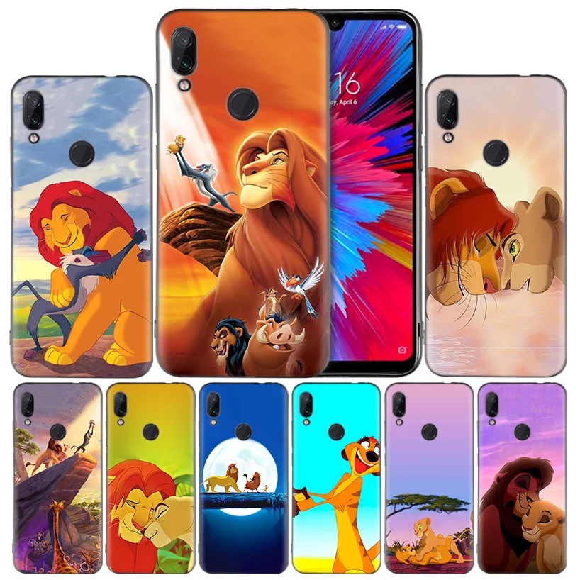 

Hakuna Matata Lion King Silicone Case Cover for Xiaomi Mi 9 8 Play A1 A2 Redmi Note 7 6 6A 5 Plus S2 GO Lite Pro Pocophone F1