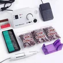35000 об/мин 25 Вт электрическая дрель для ногтей маникюрный набор алмазные маникюрные косметические ножницы для маникюра аппарат пилочка для ногтей инструменты для полировки