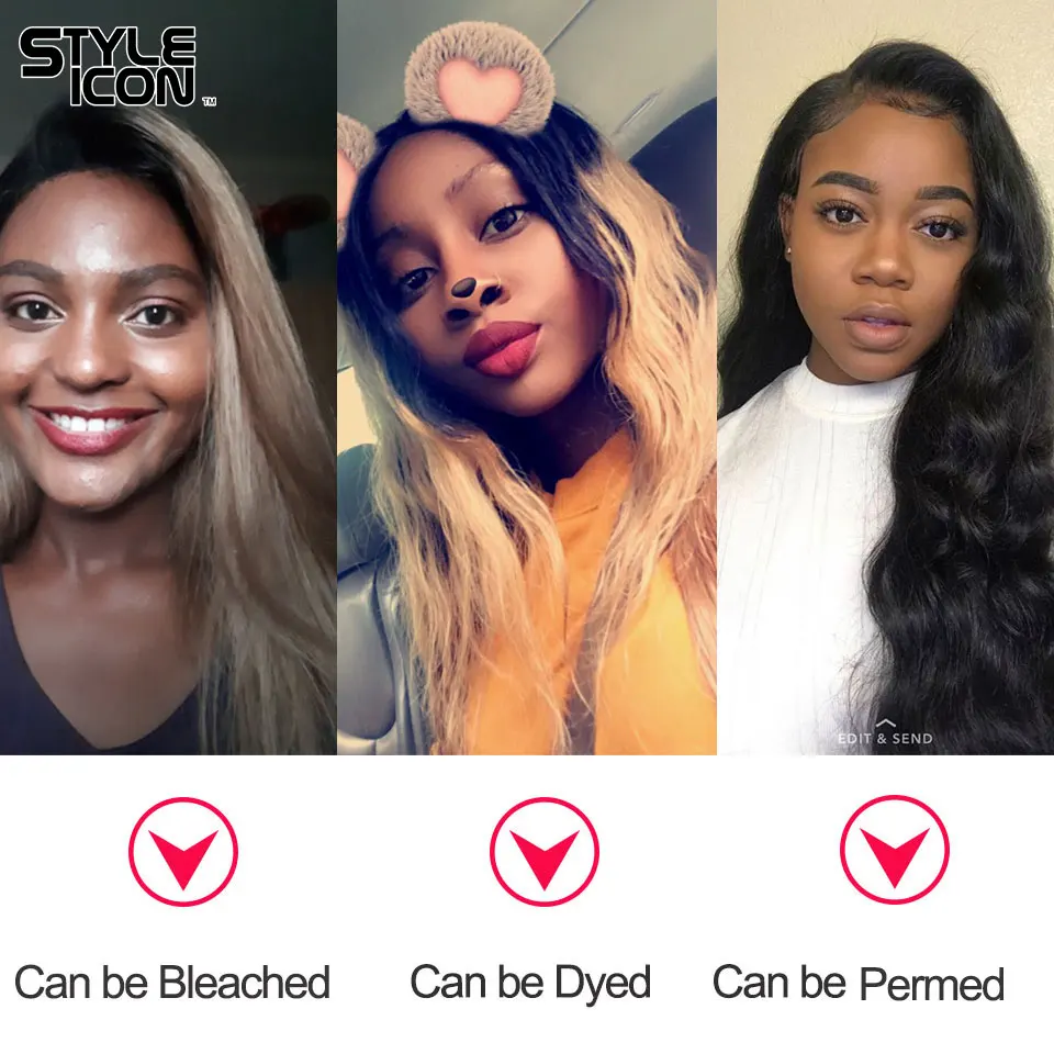 Styleicon 4 Bundles Straight Hair 100% Peruvian Straight Human Hair Weaving Non-Remy Human Weft Double Wefts Tangle Free
