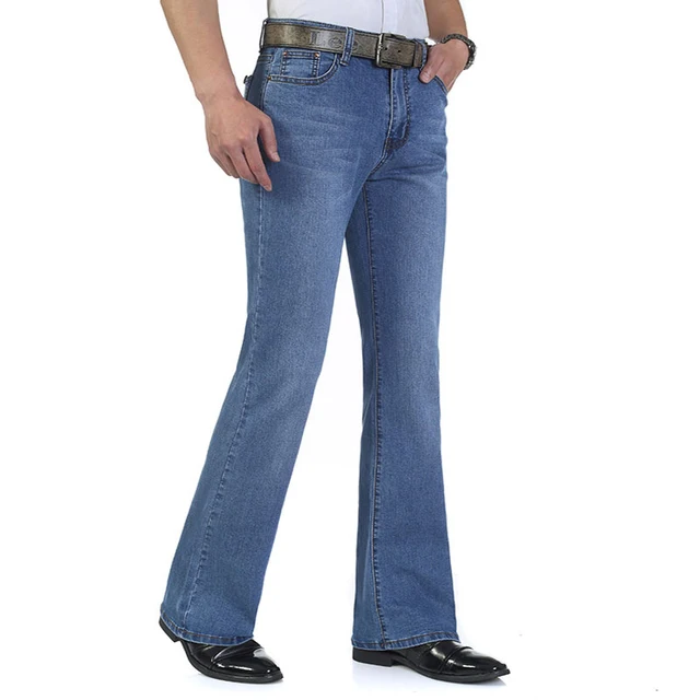 bell bottom blue denim jeans for men Naked psp wallpaper