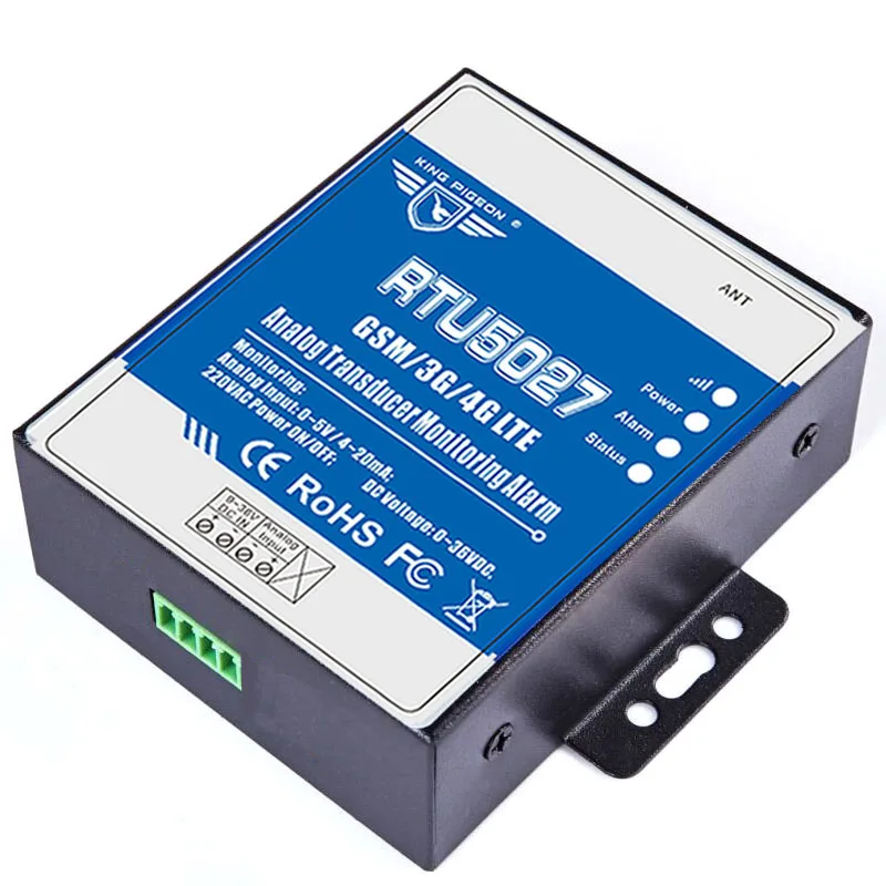 RTU5027 GSM 3G 4G LTE Wireless IOT Modbus Gateway Analog Transducer Power Status Monitoring Alarm Controller