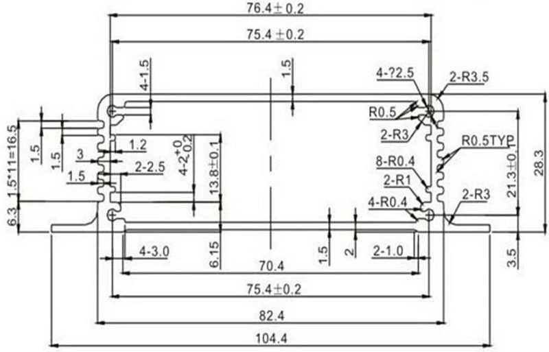 aluminum instrument enclousre project case extruded control box (8).jpg