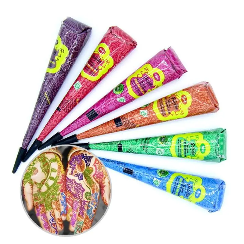 Tattoo Paint Natural Henna Paste Body Art Paint Temporary Tattoo Body