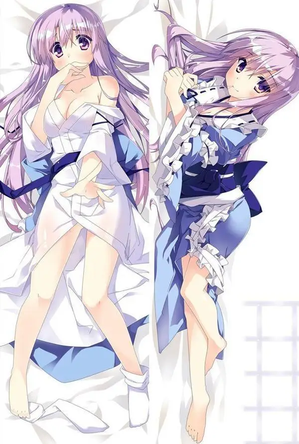 Сексуальная девушка японского аниме TouHou Проект Saigyouji Yuyuko Throw Otaku Dakimakura подарки постельные принадлежности длинная подушка для объятий чехол 150x50 см