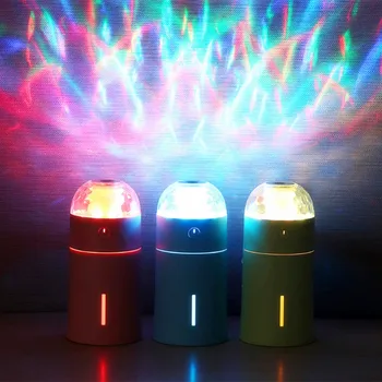 

USB Projector Humidifier Aromatherapy Ultrasonic Mist Maker Colorful LED Light