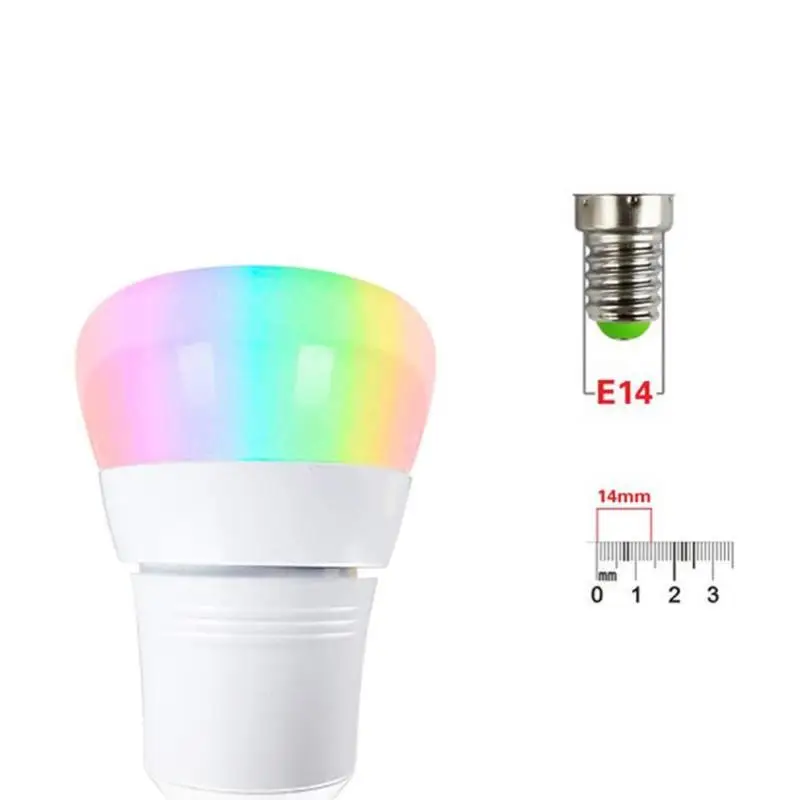 

High Quality Material Mobile Phone Remote Control Light Bulb E27/ B22/ E14 Bulb Smart Light Smart Bulb High Quality
