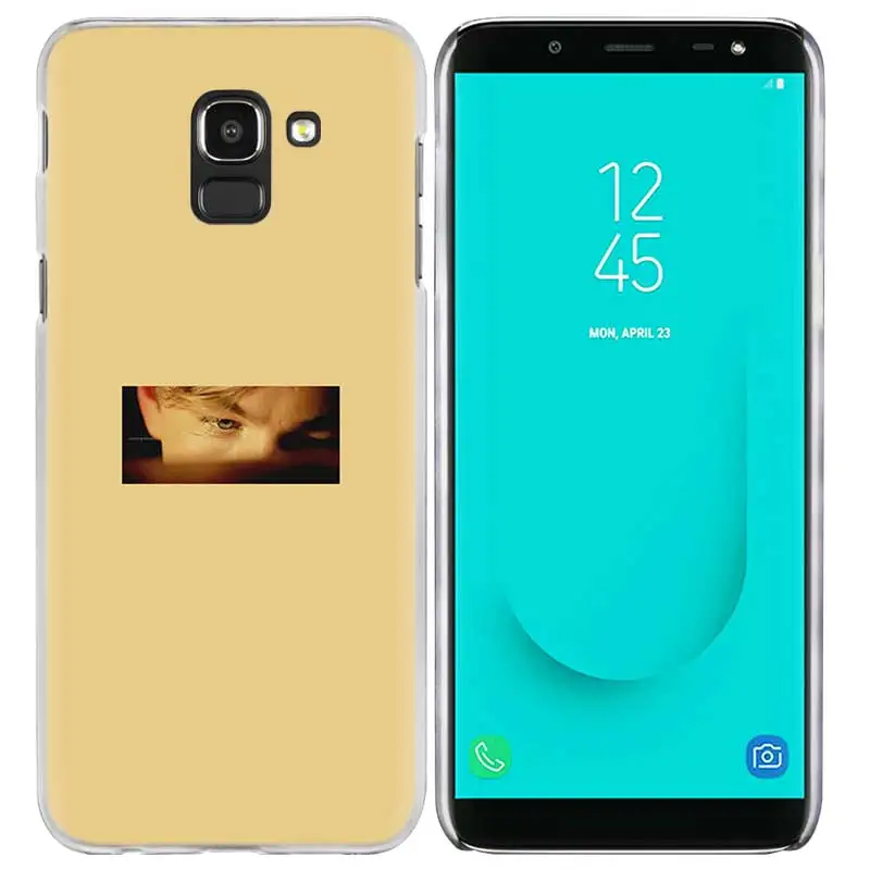 Леонардо ДиКаприо Жесткий ПК чехол для телефона в виде ракушки для samsung Galaxy J7 J5 Prime J8 J6 J5 J4 Plus A6S A8S A20 A40 Coque