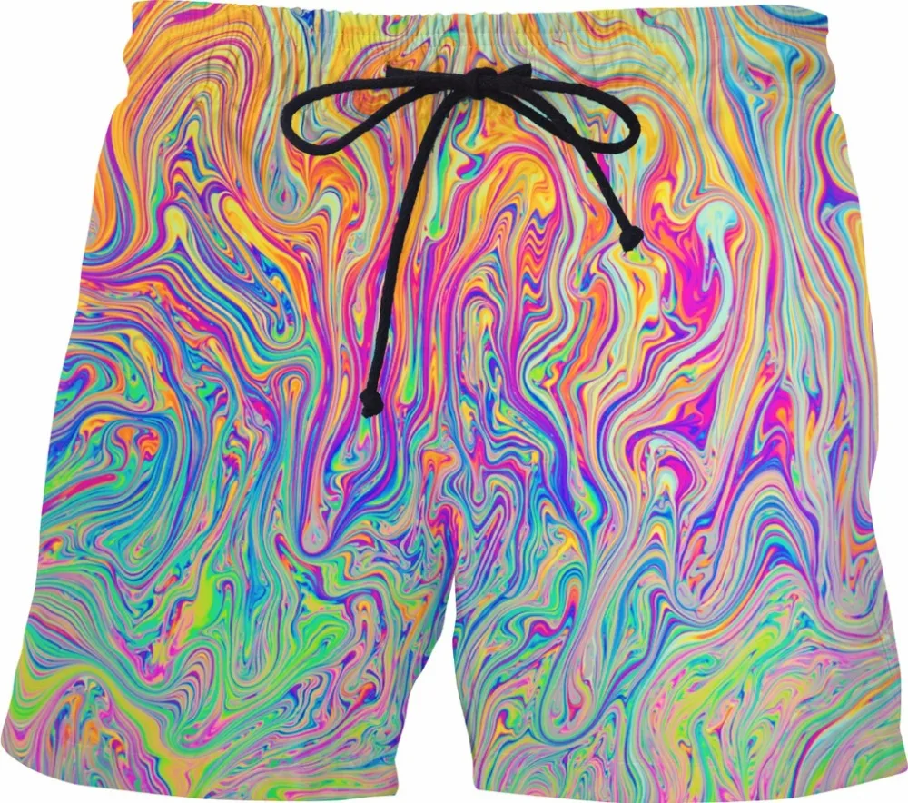Oil Spill Swim Shorts