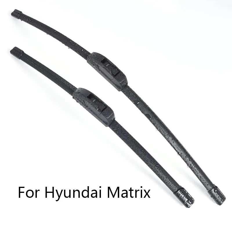 Car Windshield Wiper Blades for Hyundai Matrix form 2001 2002 2003 2004 2005 2006 2007 to 2010 Windscreen wiper Rubber | Автомобили и