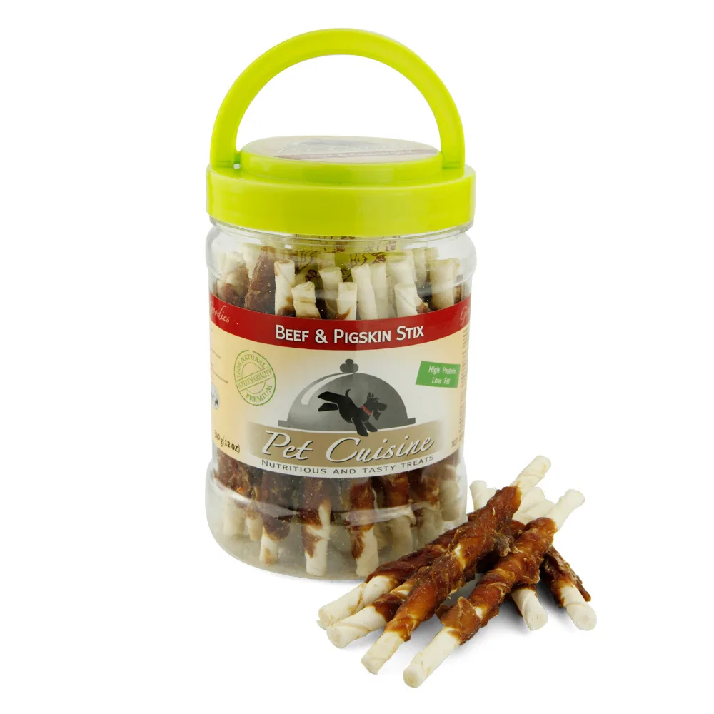 Pet Cuisine Premium Dog Treats Training Snacks Puppy Chews Beef Wrap 