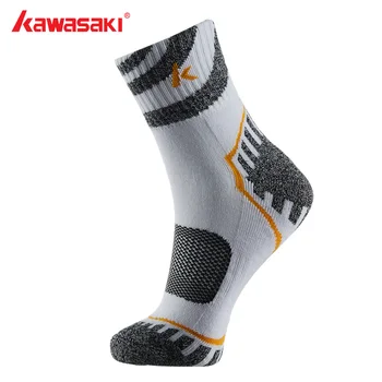 

Original Kawasaki Brand Cotton Sports Socks Men Breathable Ankle Socks For Fitness Running Basketball Cycling Mid Socks