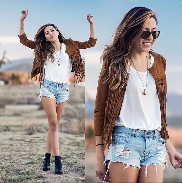 short fringe jacket