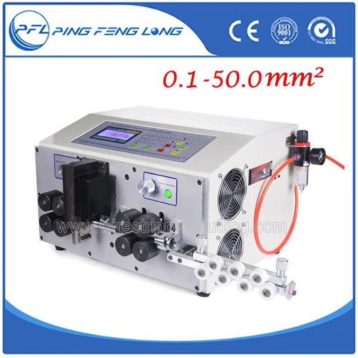 

PFL-04XL Fully automatic pneumatic wire strip machine for heavy wires,Automatic Super Large Wire Strip and Cut Machine