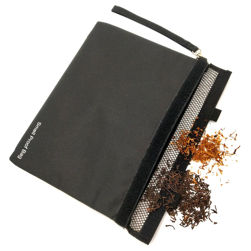 

Waterproof Smell Proof Bag Storage Zipper Isolation Bag Black Storage Bag High Barrier Storage Bags Smell Proof