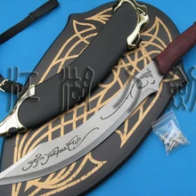 S0049 фильма Властелин колец Эльф Арвен эльфов нож Strider меч, 3 шт. в комплекте, 21"