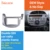 Seicane Argento 2 Din Auto Radio Fascia per 2008 2009 2010 2011 2012 2013 Honda Fit RHD frame Audio Stereo pannello di interfaccia Adattatore