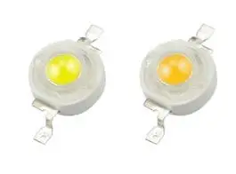 

50pcs 1W LED Bulbs High power lamp SMD White / Warm White Bulb 3.0-3.6V Taiwan Epistar Chip