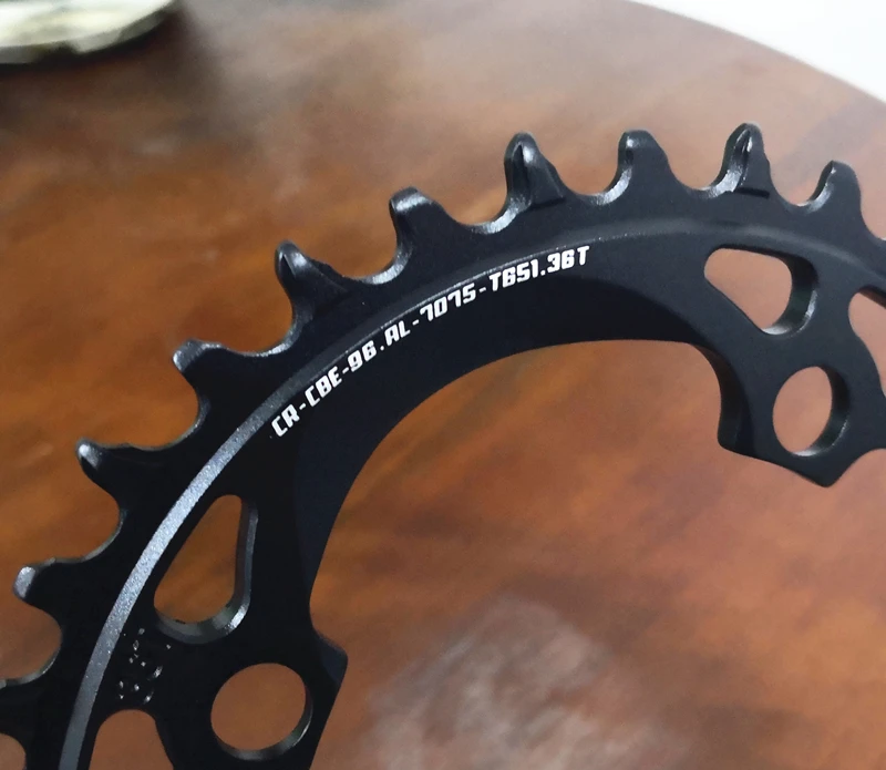 fouries сеть MTB кольцо 96BCD MTB велосипед Адреналин chainring зуб диска 36T 38T для MTB горный велосипед шоссейный велосипед